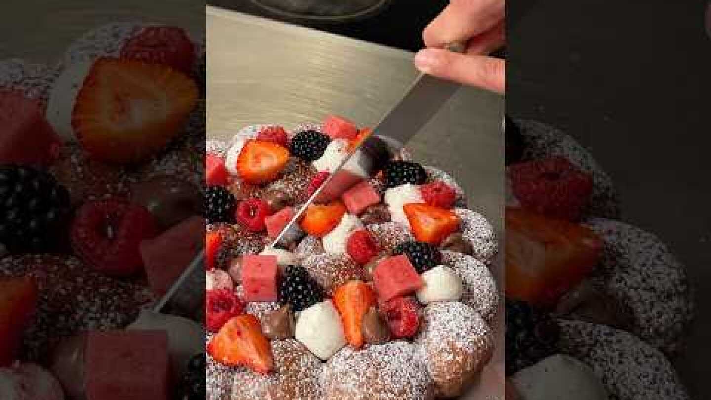 Fruit brioche #brioche #fruit #chocolate