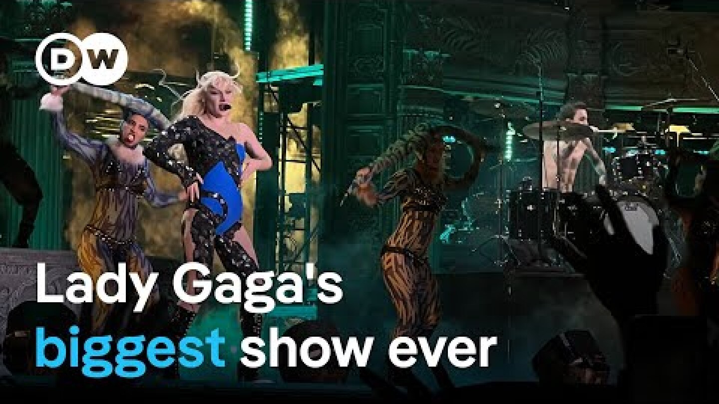 Lady Gaga wows 2 million fans with free concert in Brazil | DW News