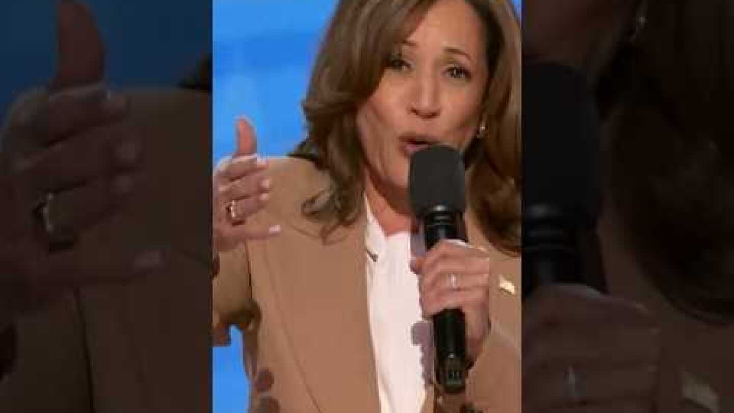 Kamala Harris Thanks Joe Biden at DNC: 'We Are Forever Grateful'