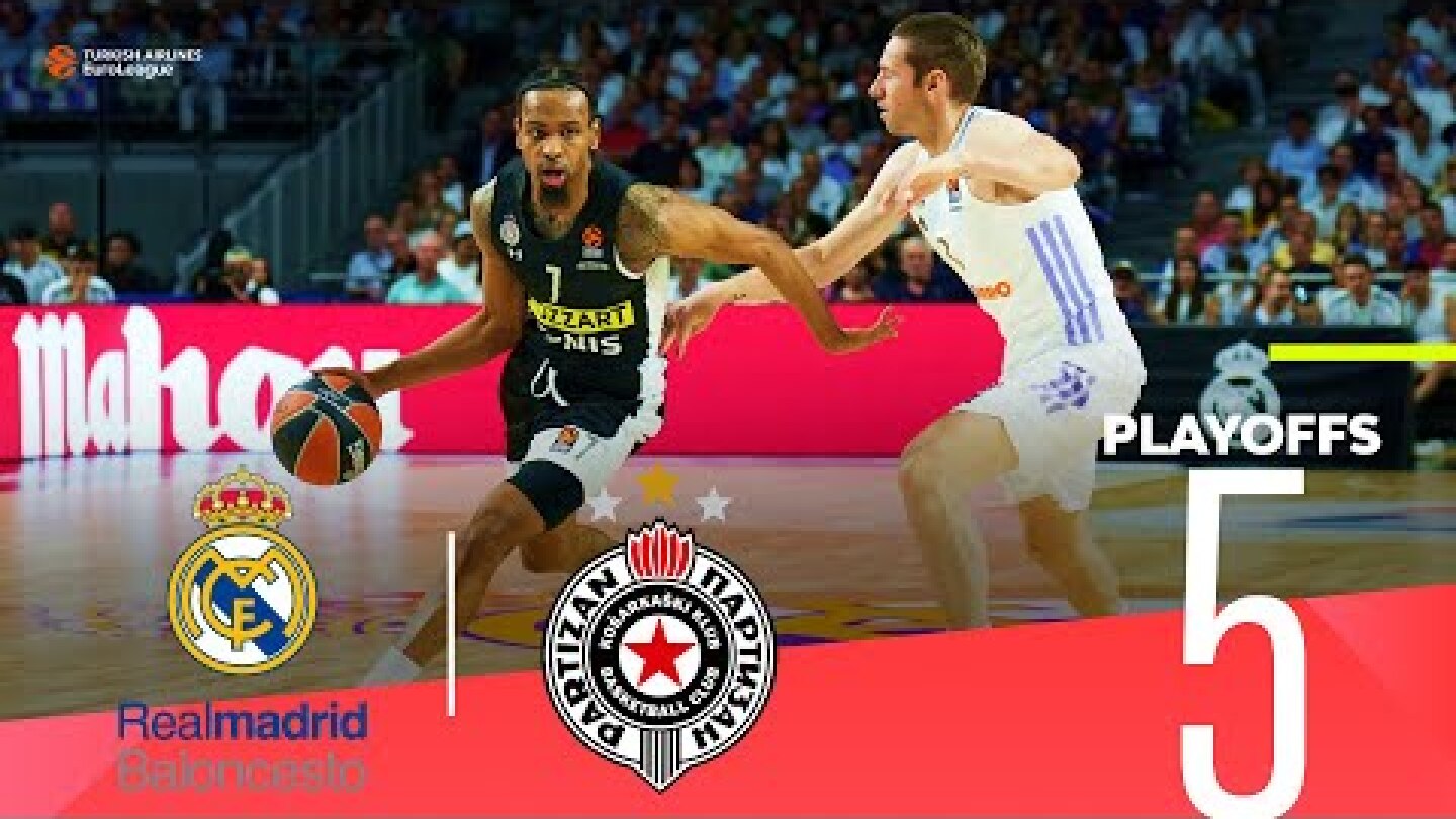 Real Madrid is the last team to qualify! | Playoffs Game 5, Highlights | Turkish Airlines EuroLeague
