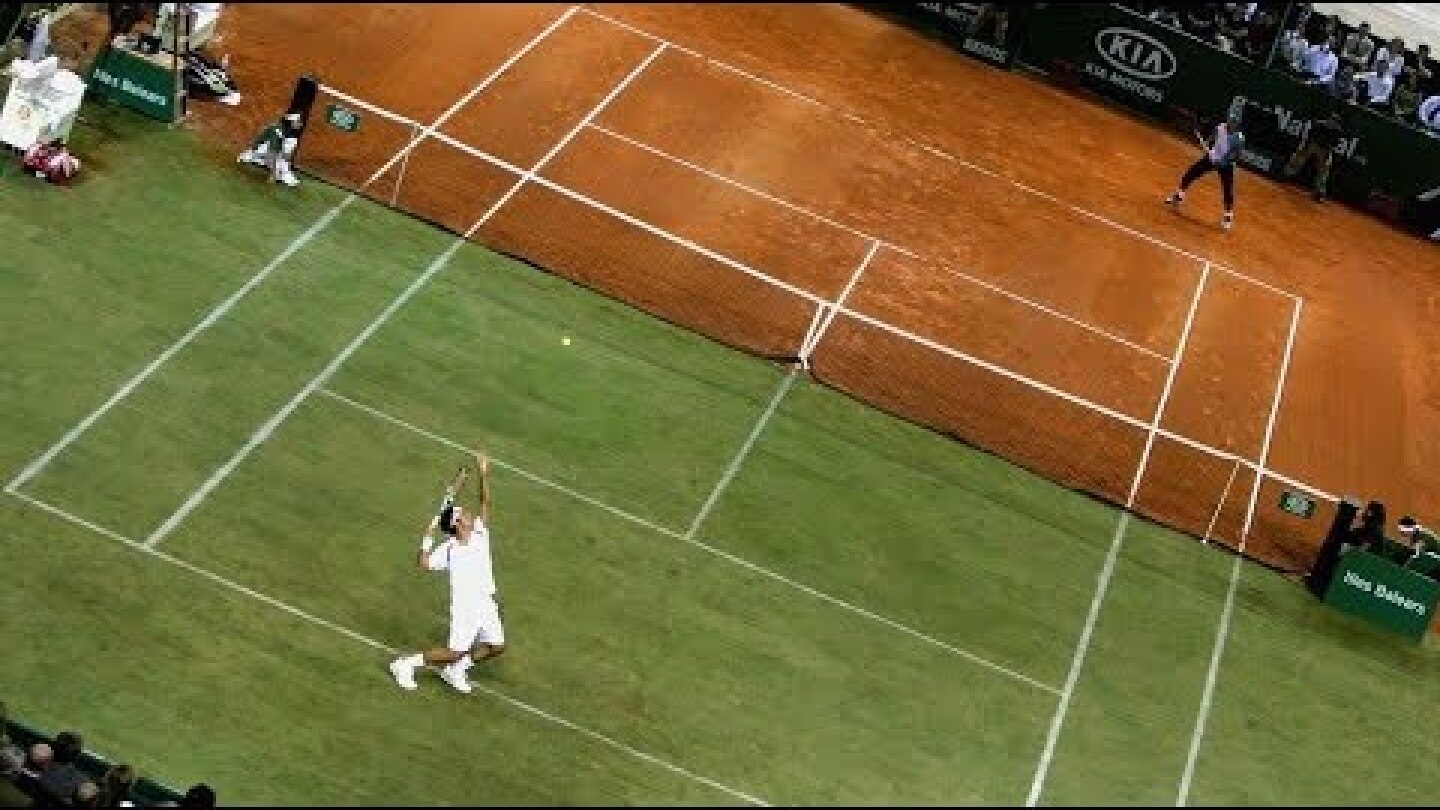 Rafael Nadal vs Roger Federer - Battle of Surfaces 2007 (Highlights) HQ