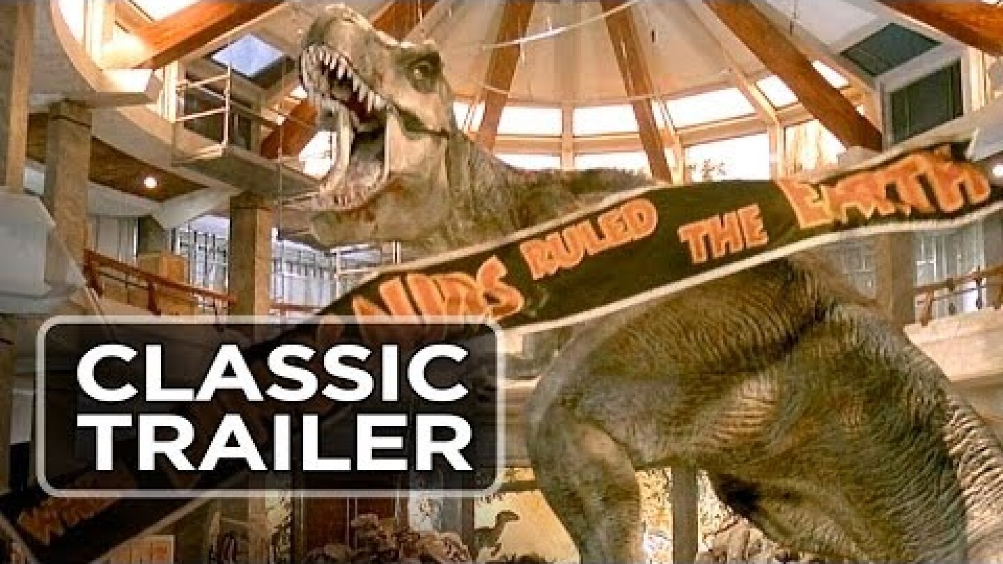 Jurassic Park Official Trailer #1 - Steven Spielberg Movie (1993) HD