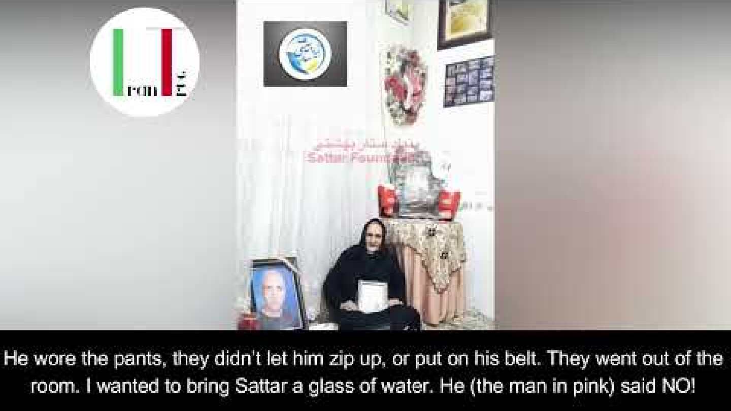 Gohar Eshghi, Sattar Beheshti's mom, explains his arrest - شرح دستگیری ستار بهشتی از زبان گوهر عشقی