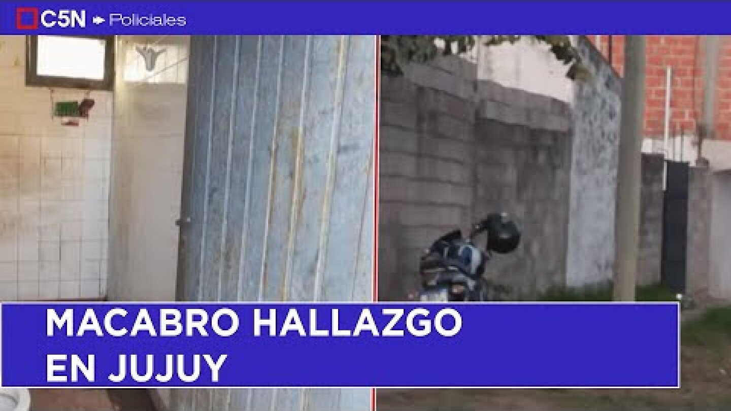 ATERRADOR hallazgo en la casa del presunto ASESINO serial de JUJUY: encontraron una NARIZ en un baño