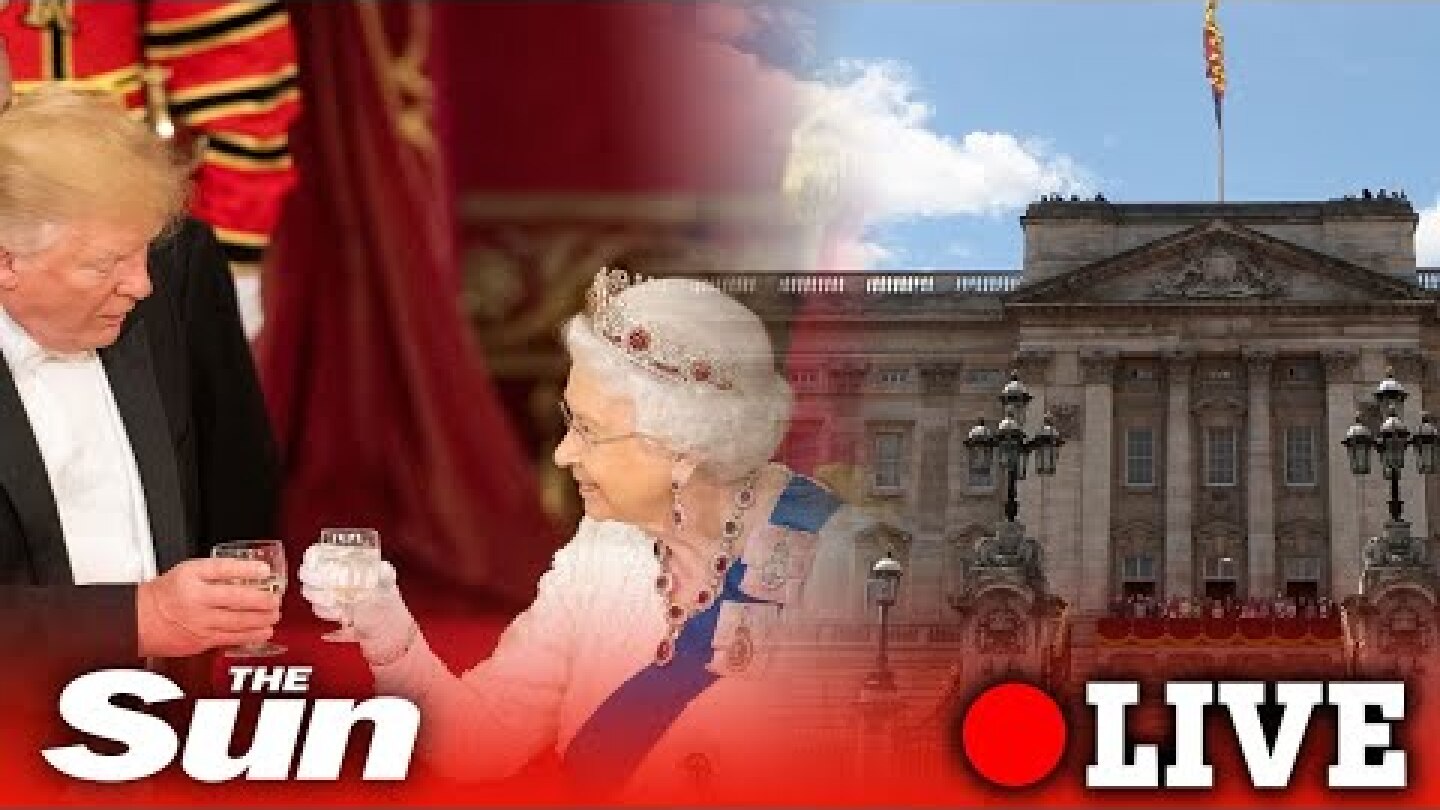 NATO leaders attend a reception at Buckingham Palace | LIVE