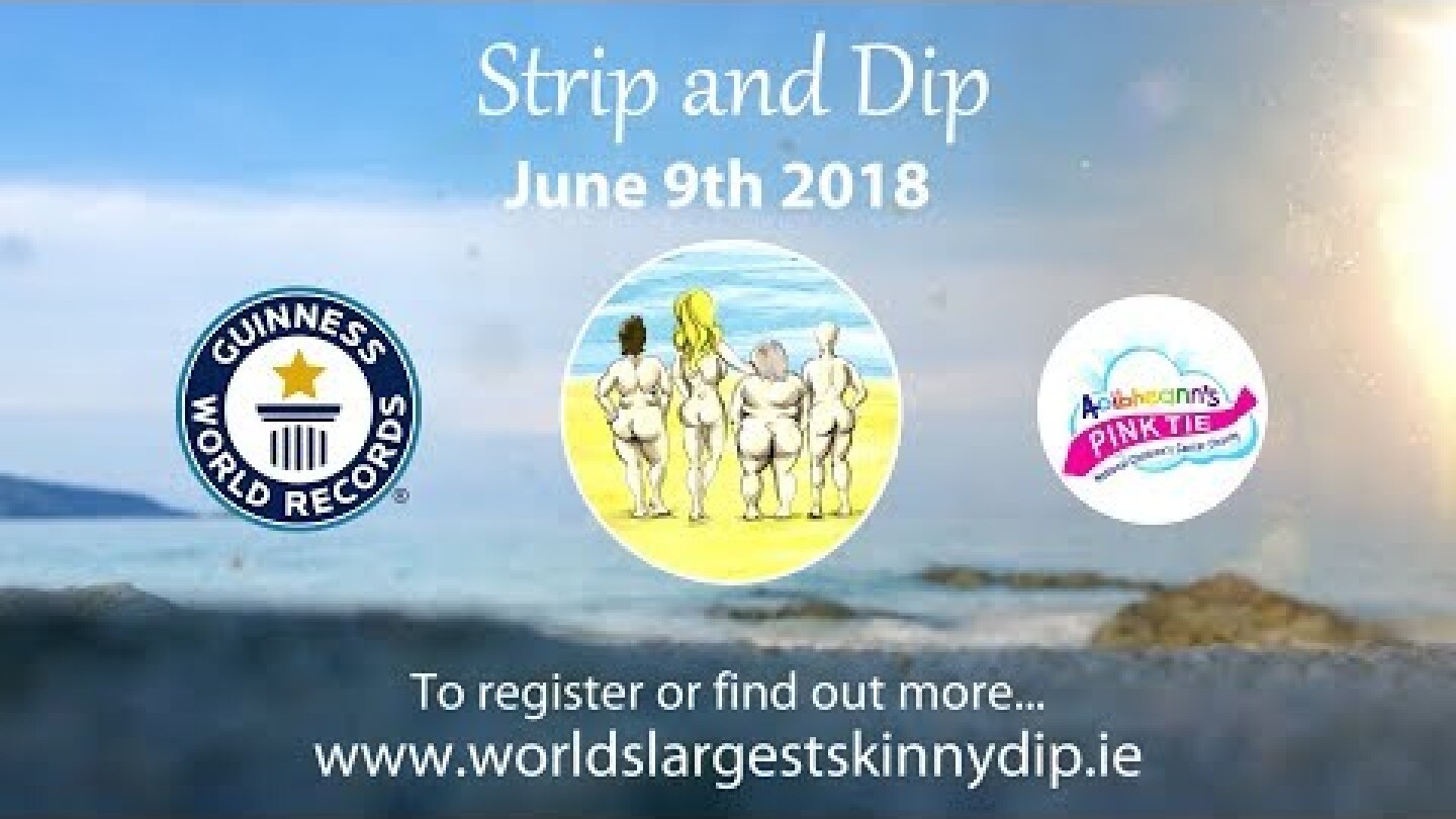 Strip & Dip in Wicklow for a World Record
