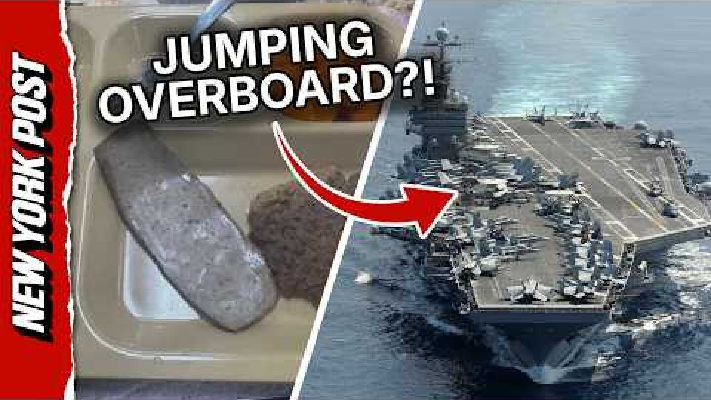 Why are USS Abraham Lincoln Sailors Jumping Overboard? Trump Dismisses Concern as Families Freak Out