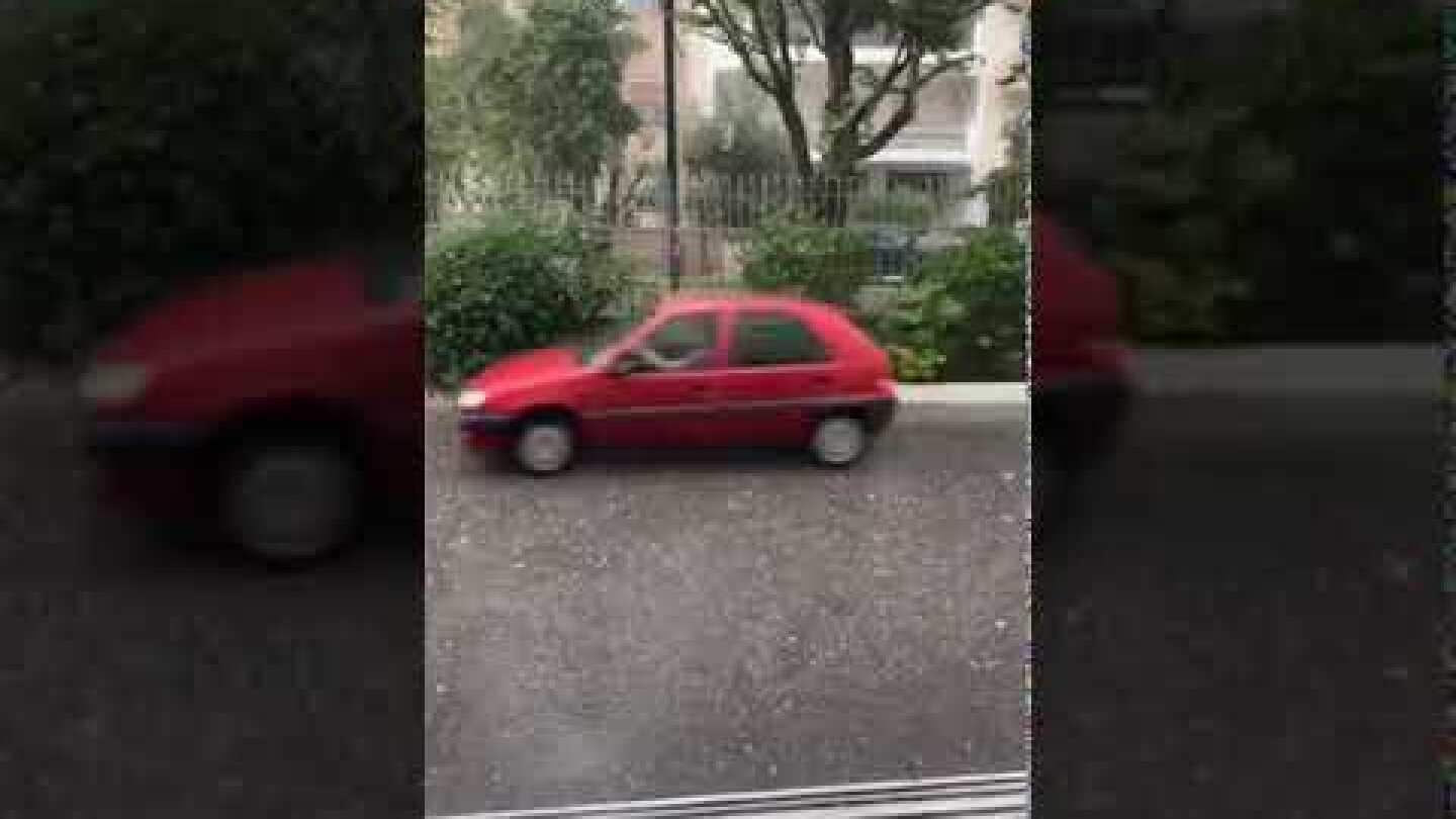 iefimerida.gr -Χαλάζι στο Κολωνάκι