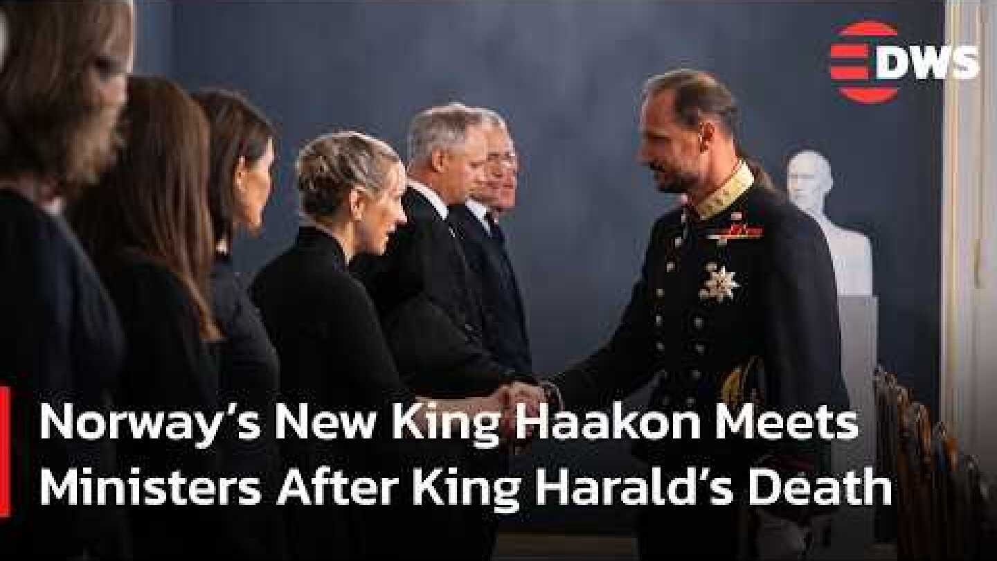 First Look: Norway’s New King Haakon Meets Ministers After King Harald’s Death | AC1F