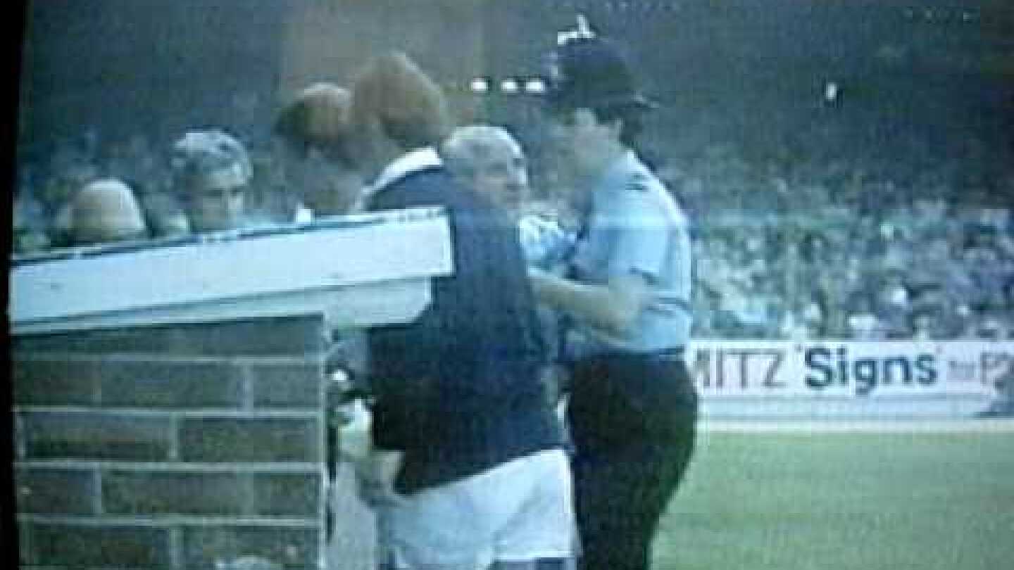 Brian Clough Nottingham Forest Hitting Smacking Football Fans Hooligan