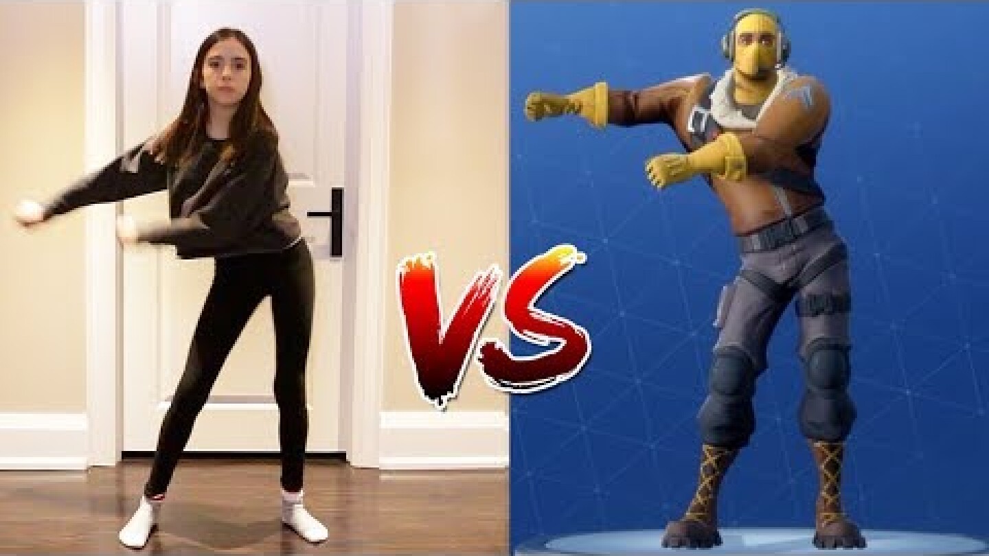FORTNITE DANCE CHALLENGE! - (In Real Life)