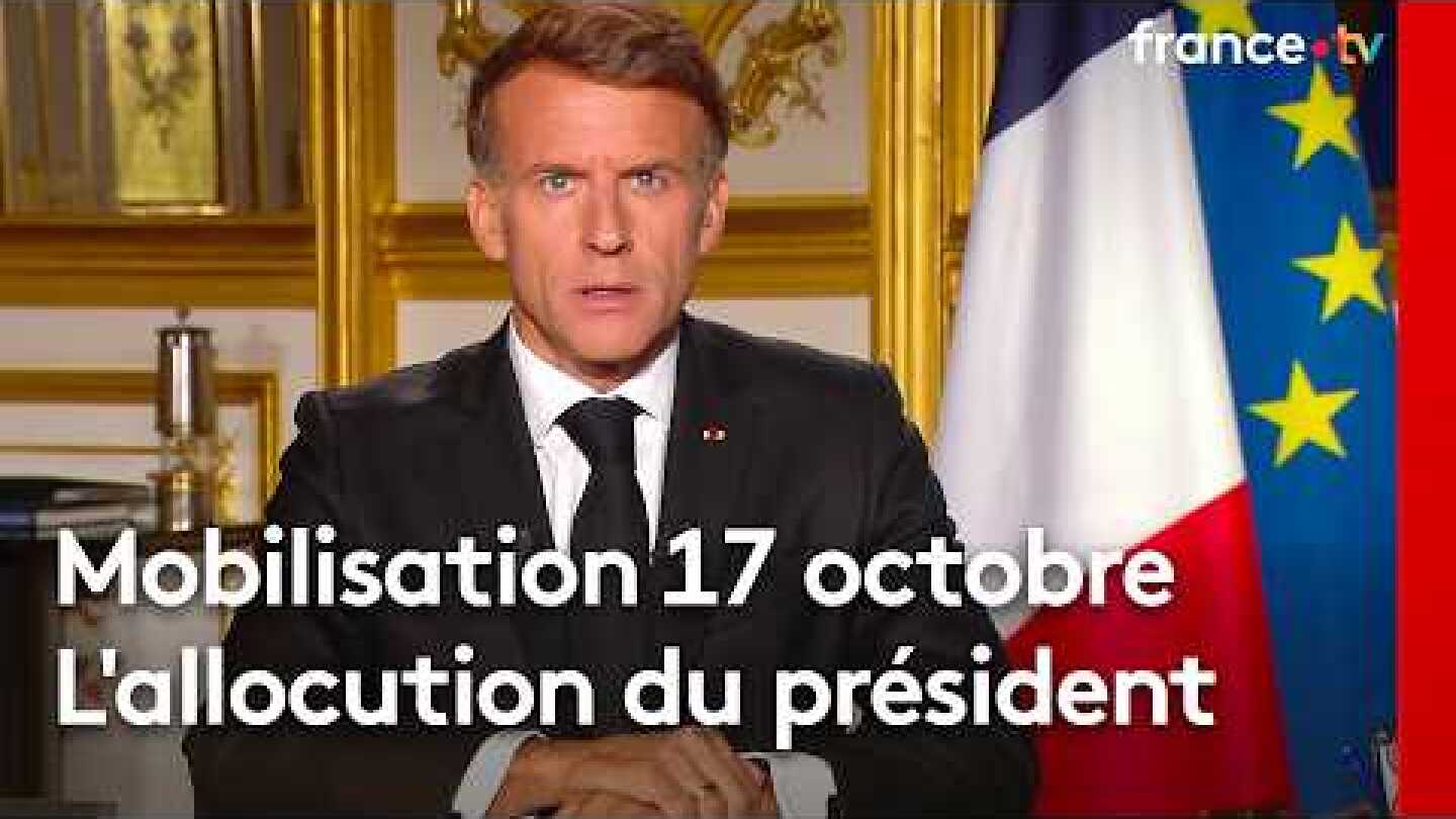 Emmanuel Macron sur le 17 octobre : "Comment des Français peuvent faire cela à la France ?"