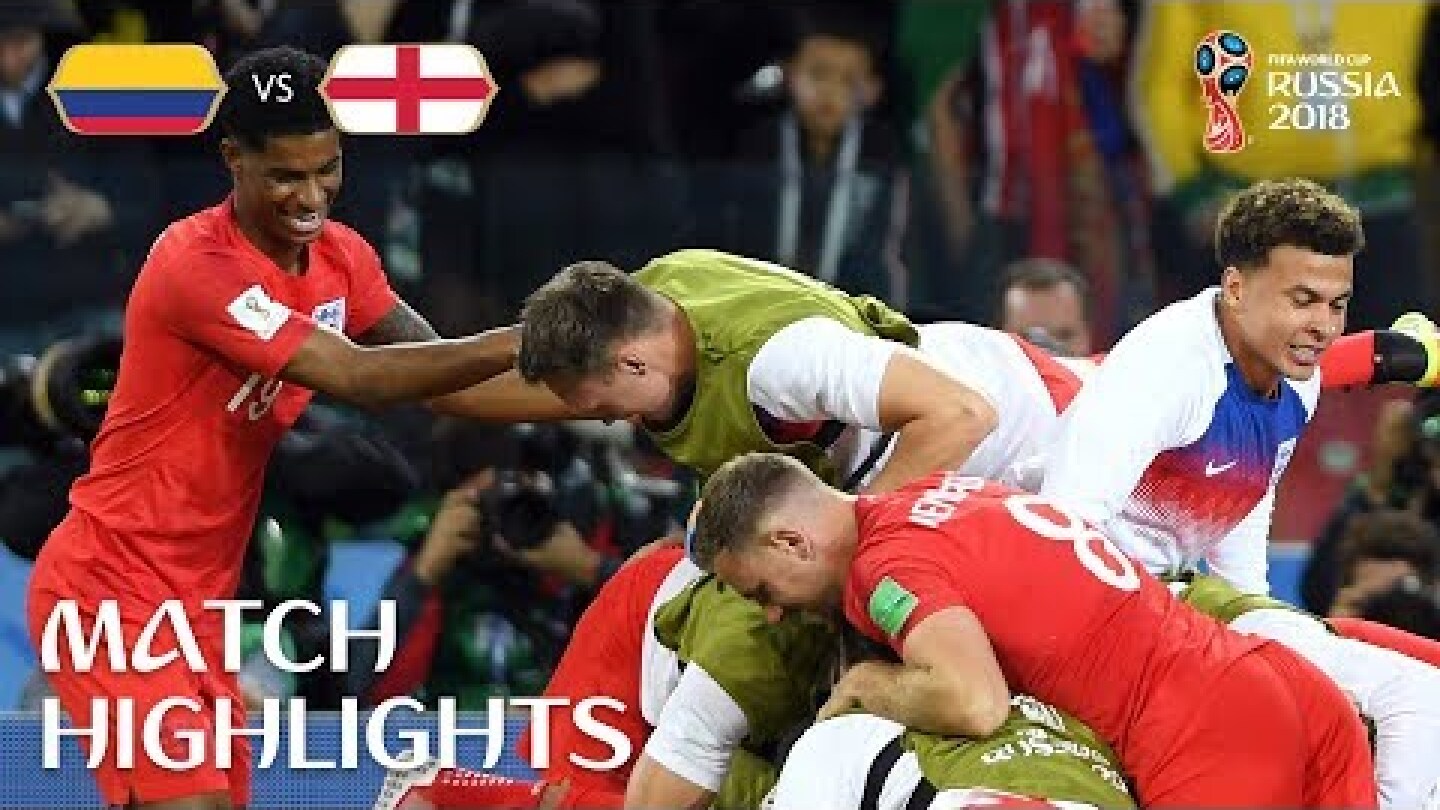 Colombia v England | 2018 FIFA World Cup | Match Highlights