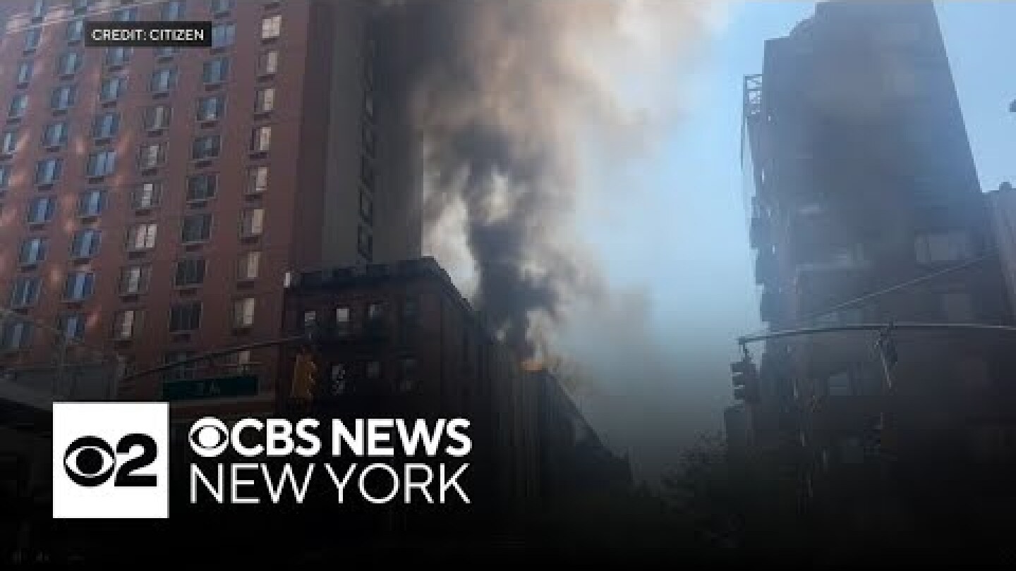 Upper East Side residents scramble to escape building fire