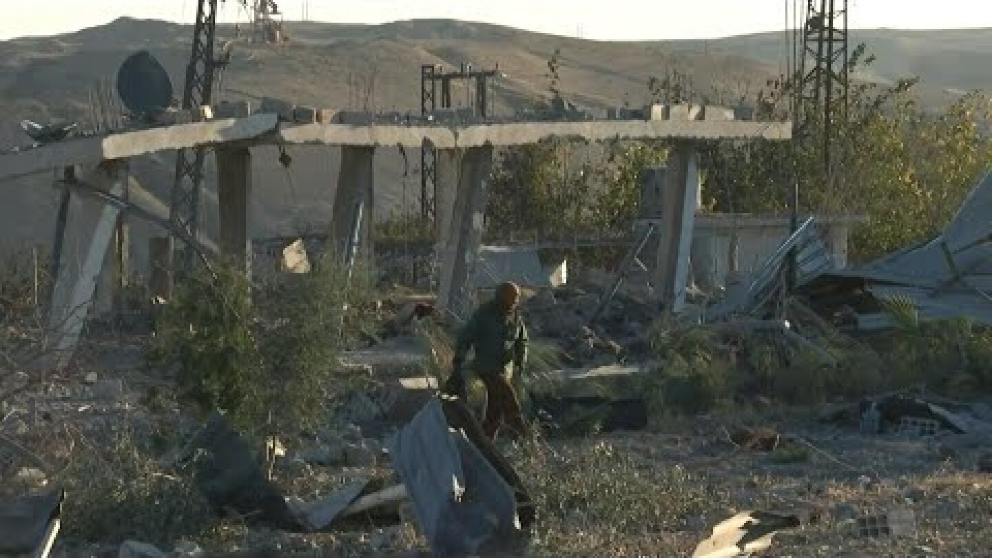 Aftermath of Turkish airstrikes in northern Syria | AFP