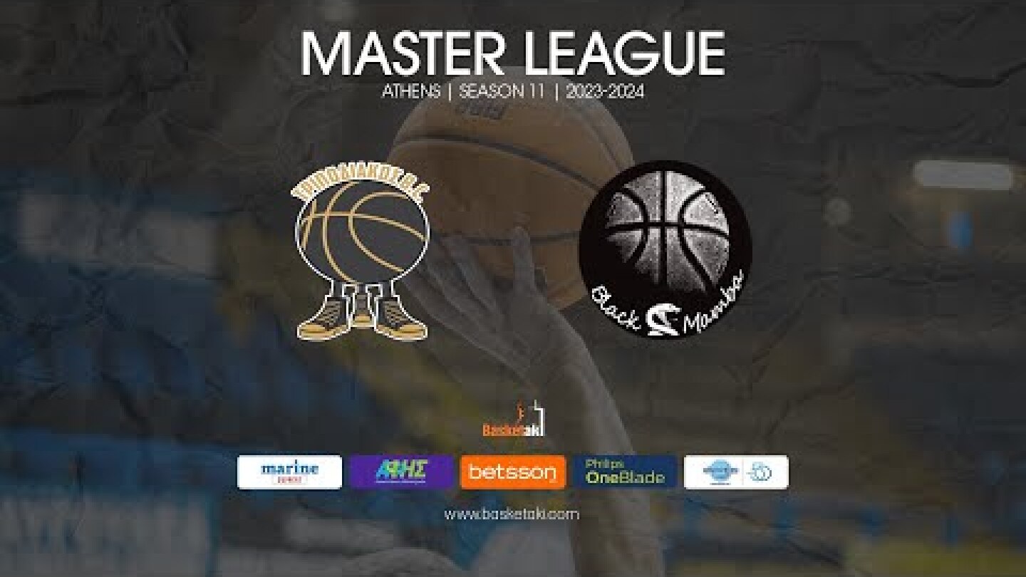 Basketaki The League - Tripodiakos Vs Black Mamba (04/11/2023)