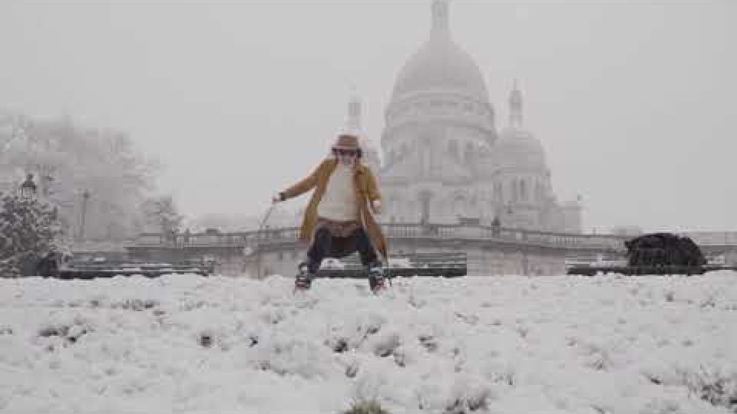 I skied Montmartre - SKI A MONTMARTRE PARIS