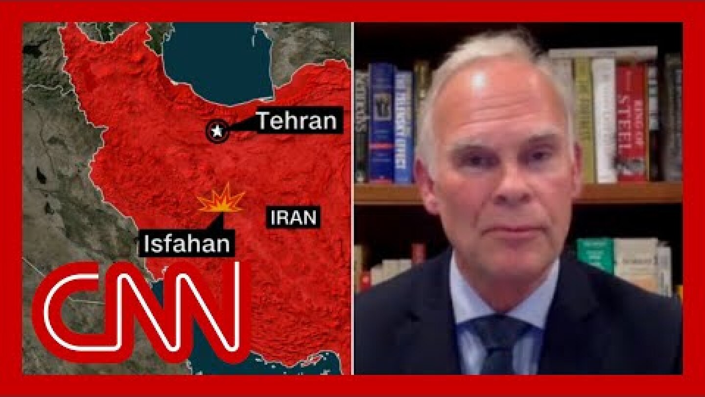 Retired colonel has a theory why Israel attacked target near Isfahan