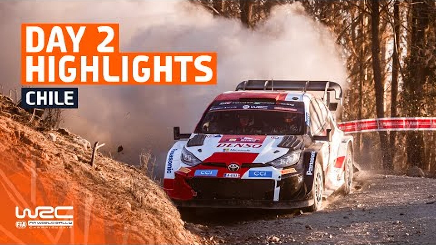 Day 2 Highlights | WRC Rally Chile Bio Bío 2023