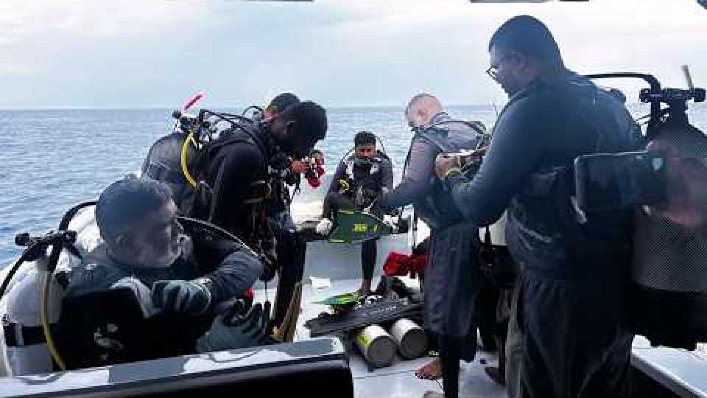 Maldives military diver dies searching for bodies of 4 Italians in an underwater cave