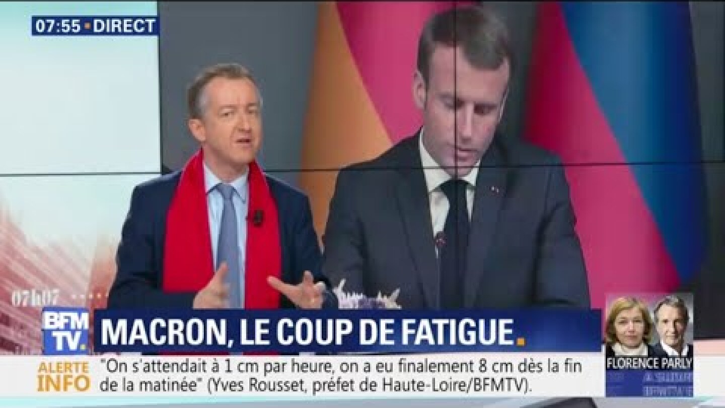 ÉDITO - "Le Président est fatigué (...) C'est pour casser l'image d'arrogance, de surhomme"