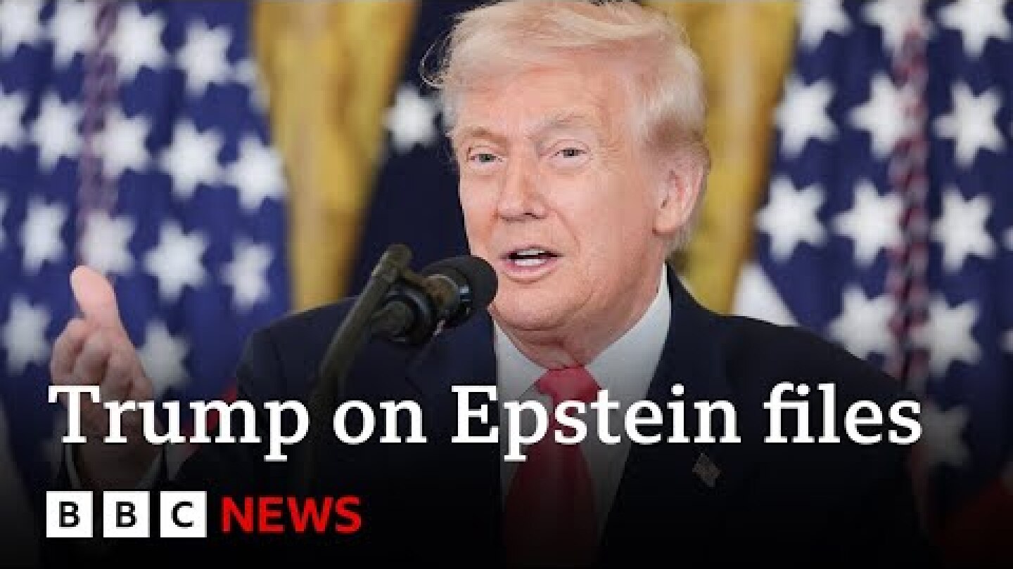 Why did Donald Trump reverse his position on Epstein files? | BBC News