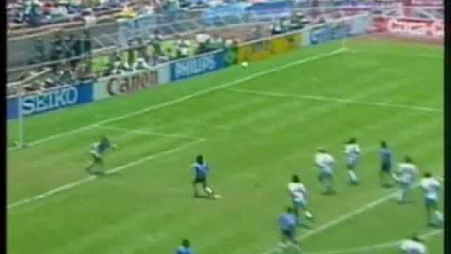 Diego Maradona - the "Hand of God" goal