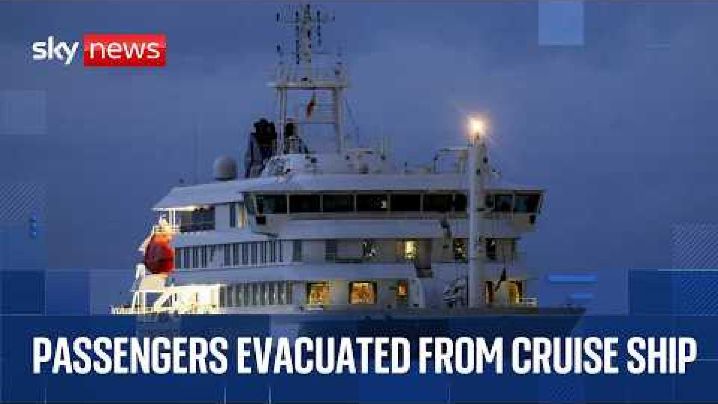 Passengers evacuated from hantavirus-stricken cruise ship MV Hondius