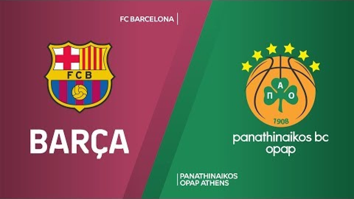 FC Barcelona - Panathinaikos OPAP Athens Highlights | Turkish Airlines EuroLeague, RS Round 13