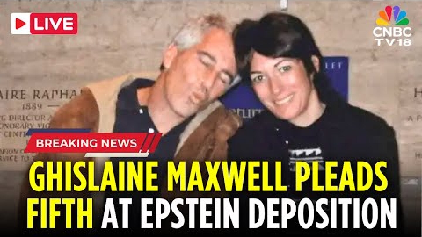 Epstein Case LIVE: Ghislaine Maxwell Pleads Fifth Amendment at US Congressional Deposition | N18G