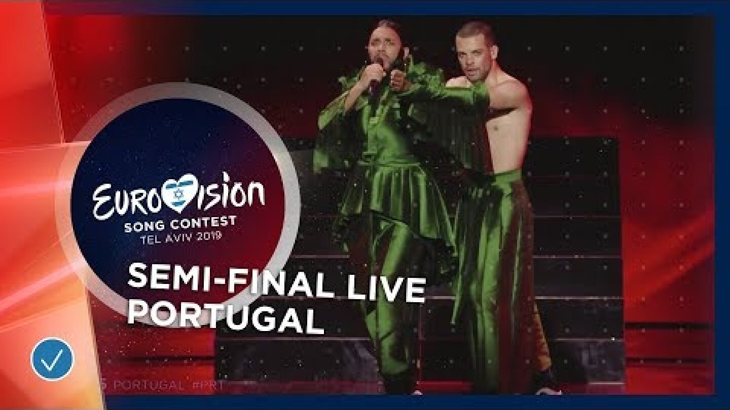 Portugal - LIVE - Conan Osiris - Telemóveis - First Semi-Final - Eurovision 2019