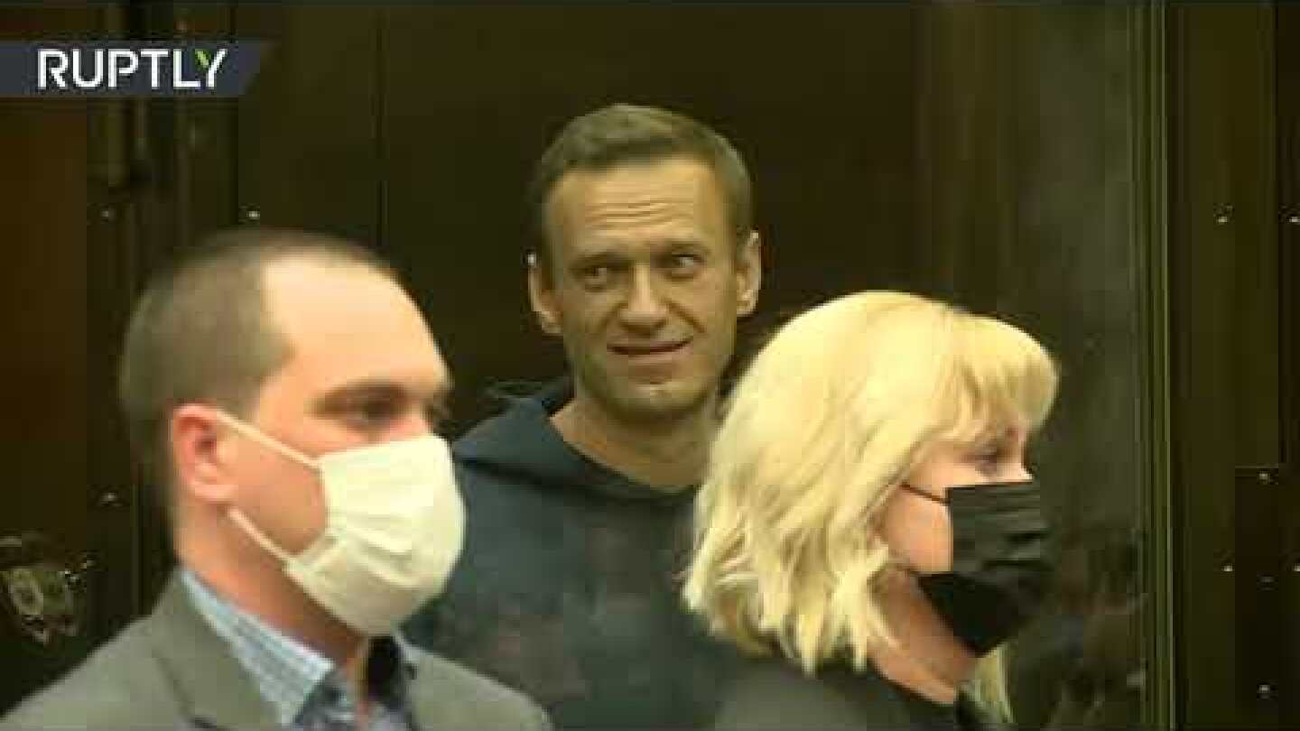 Alexey Navalny jailed for 2.5 years