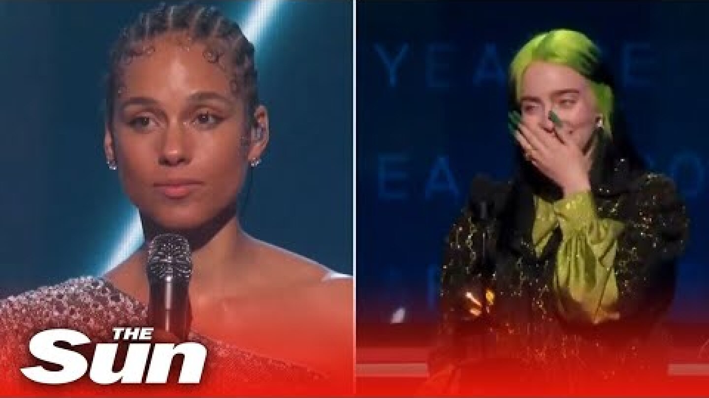 Grammys 2020 highlights - stars pay tribute to Kobe Bryant and Billie Eilish sweeps major awards