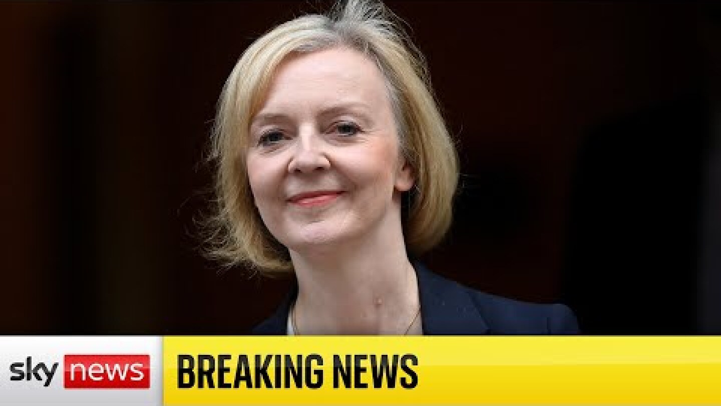 Watch live: Liz Truss resigns as Prime Minister