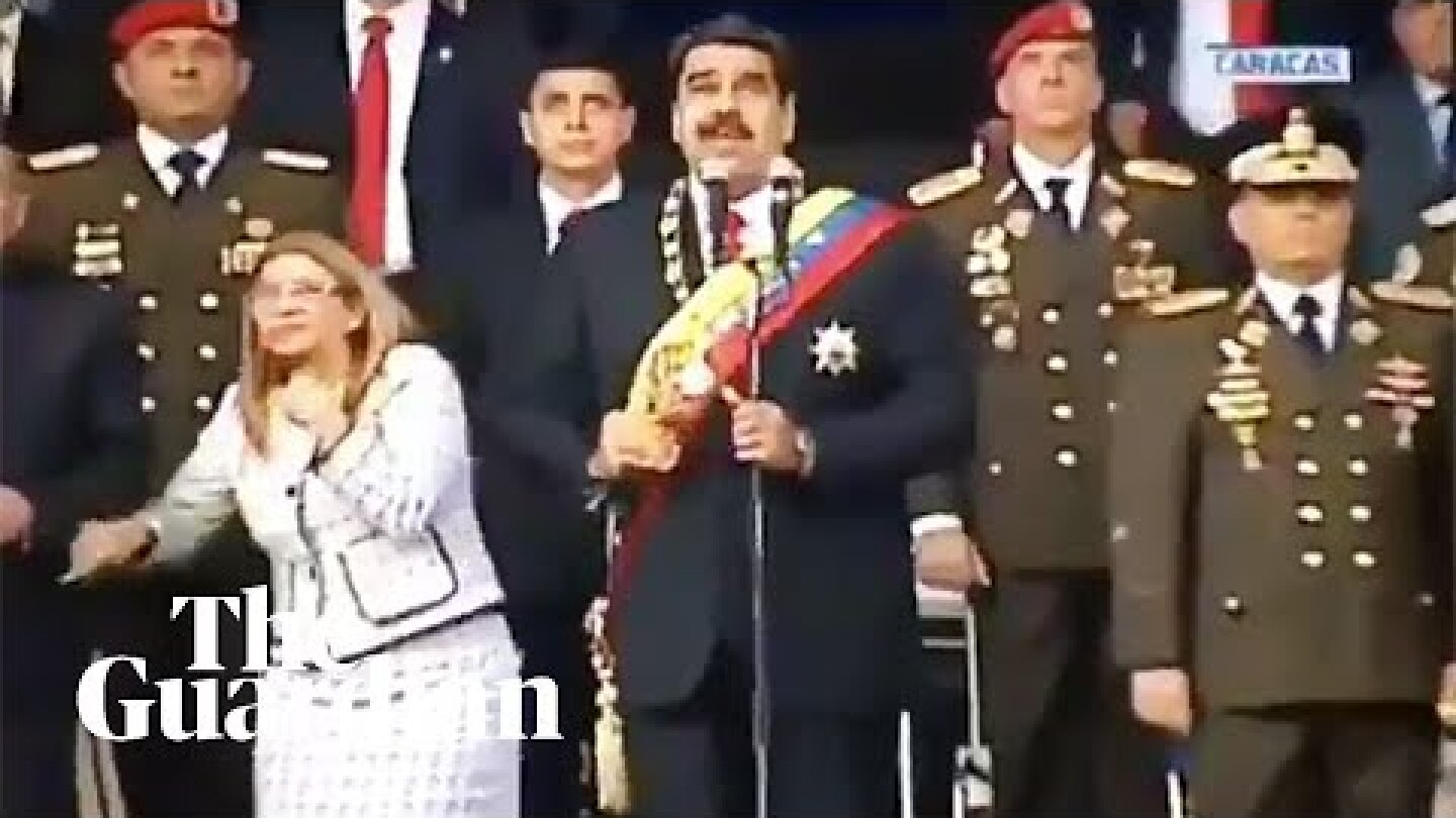Explosion goes off during speech by Venezuelan president