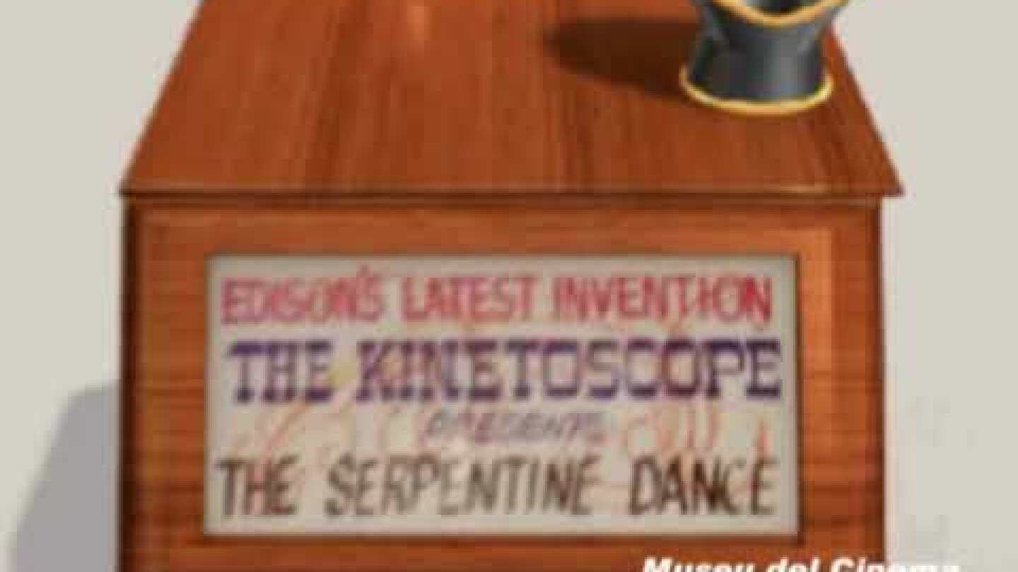 Edison's Kinetoscope. Museu del Cinema