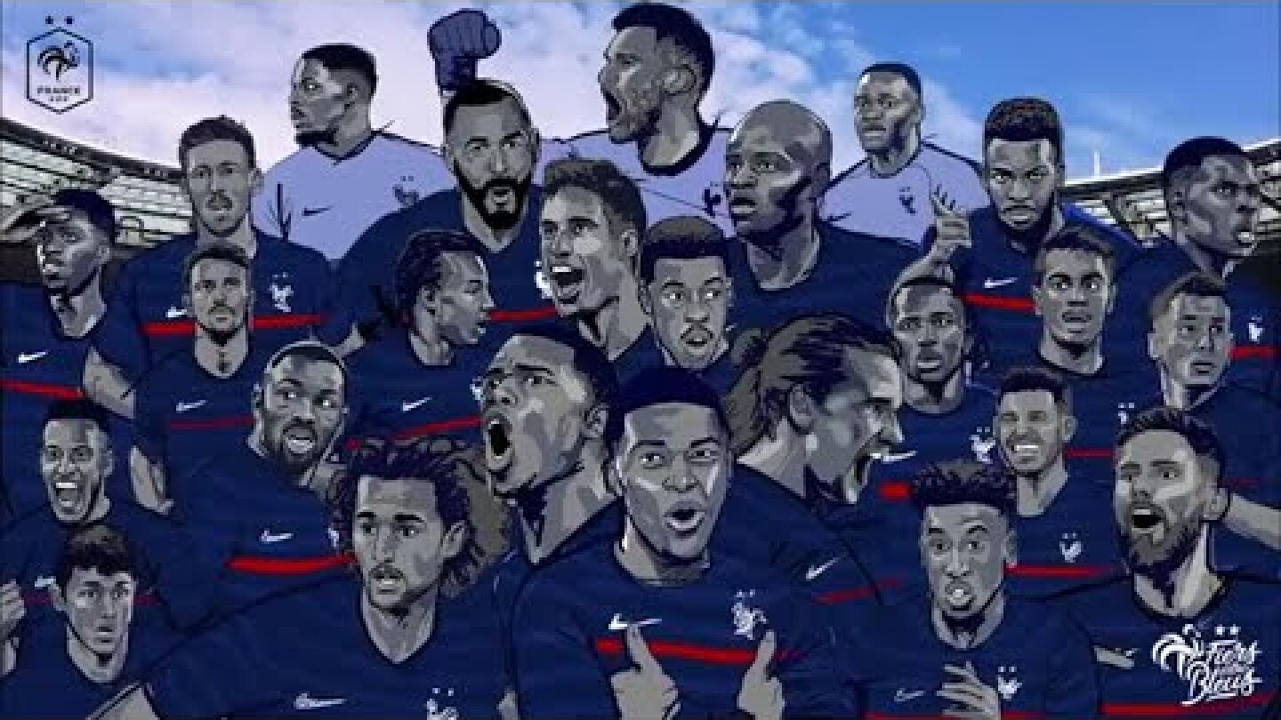 Youssoupha-Écris Mon Nom En Bleu (Clip Officiel-Hymne des Bleus Euro 2021)