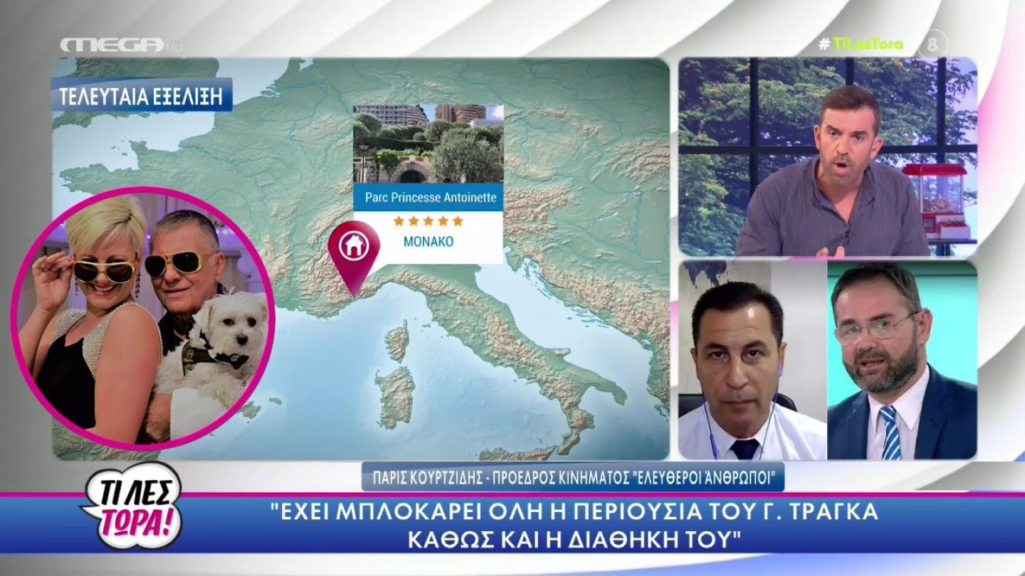 "Σεισμός" από την τεράστια περιουσία του Γ. Τράγκα - Κουρτζίδης και Μπαλάσκας στο "Τι λες τώρα!"