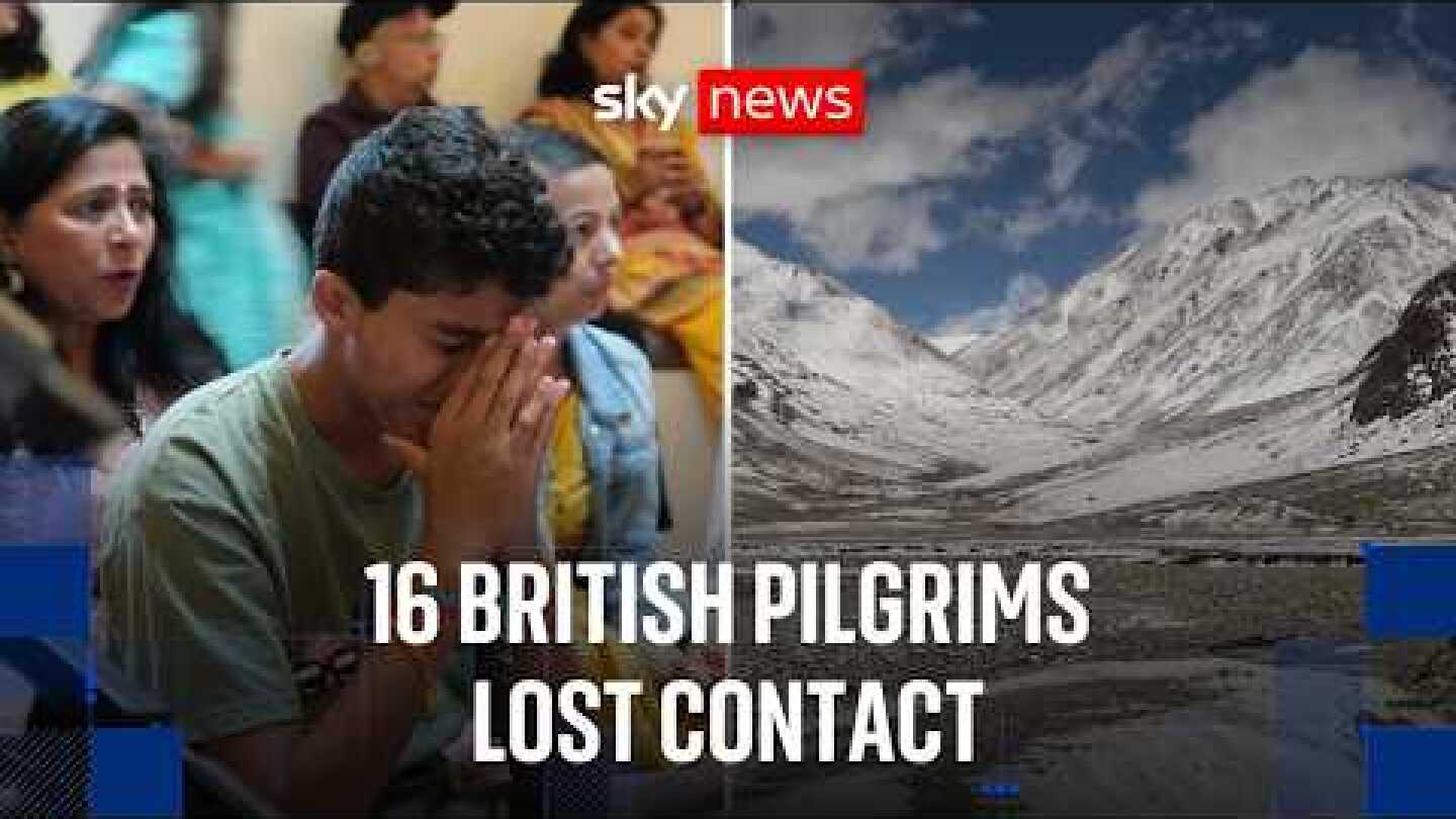 'Information black hole' feared as 16 British pilgrims remain missing in Nepal