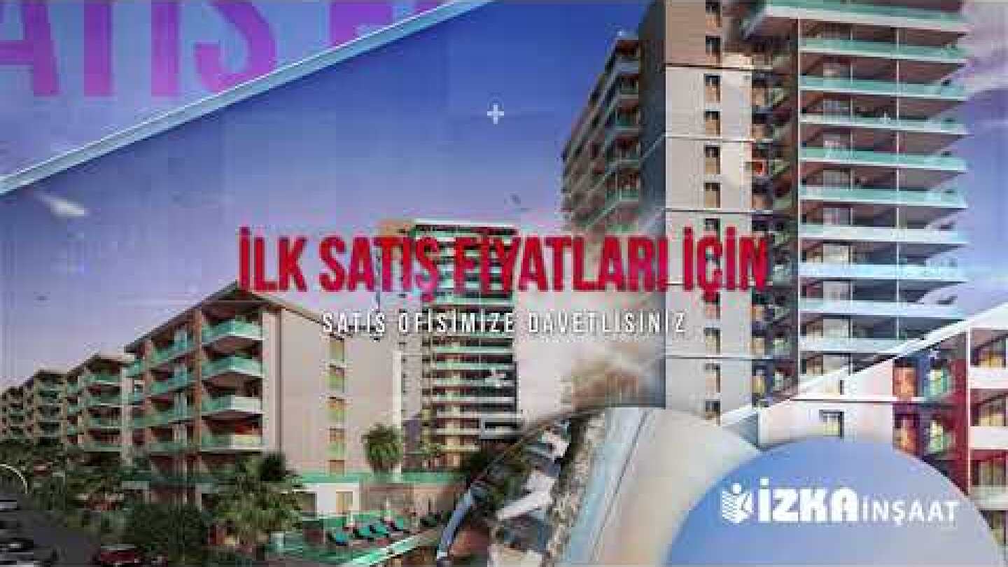 İzka İnşaat'tan Park Yaşam Santorini İzmir, 23 Mart'ta satışta!