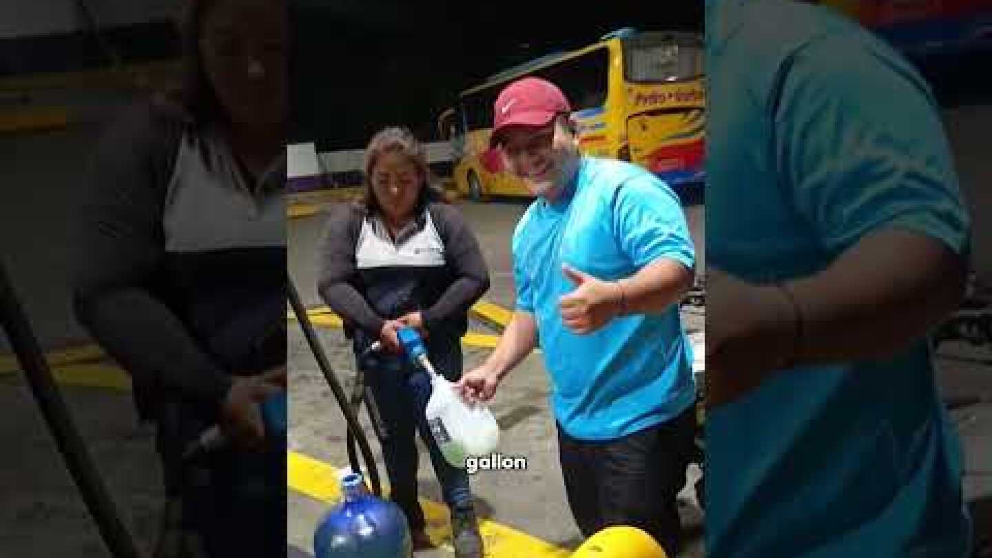 Drivers Use Milk Jugs to Test GasPumps and Are Shocked by the Result#news #foryour #typ #gas #milk