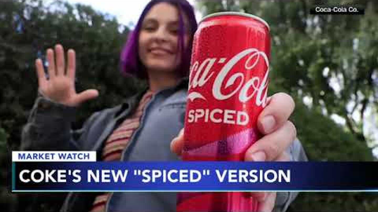 Coke hopes to excite younger drinkers with new raspberry-flavored Coca-Cola Spiced