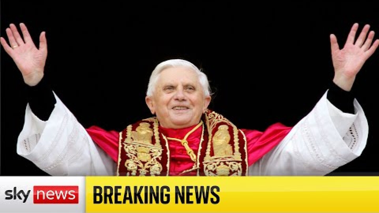 A look back at the life of former Pope Benedict XVI