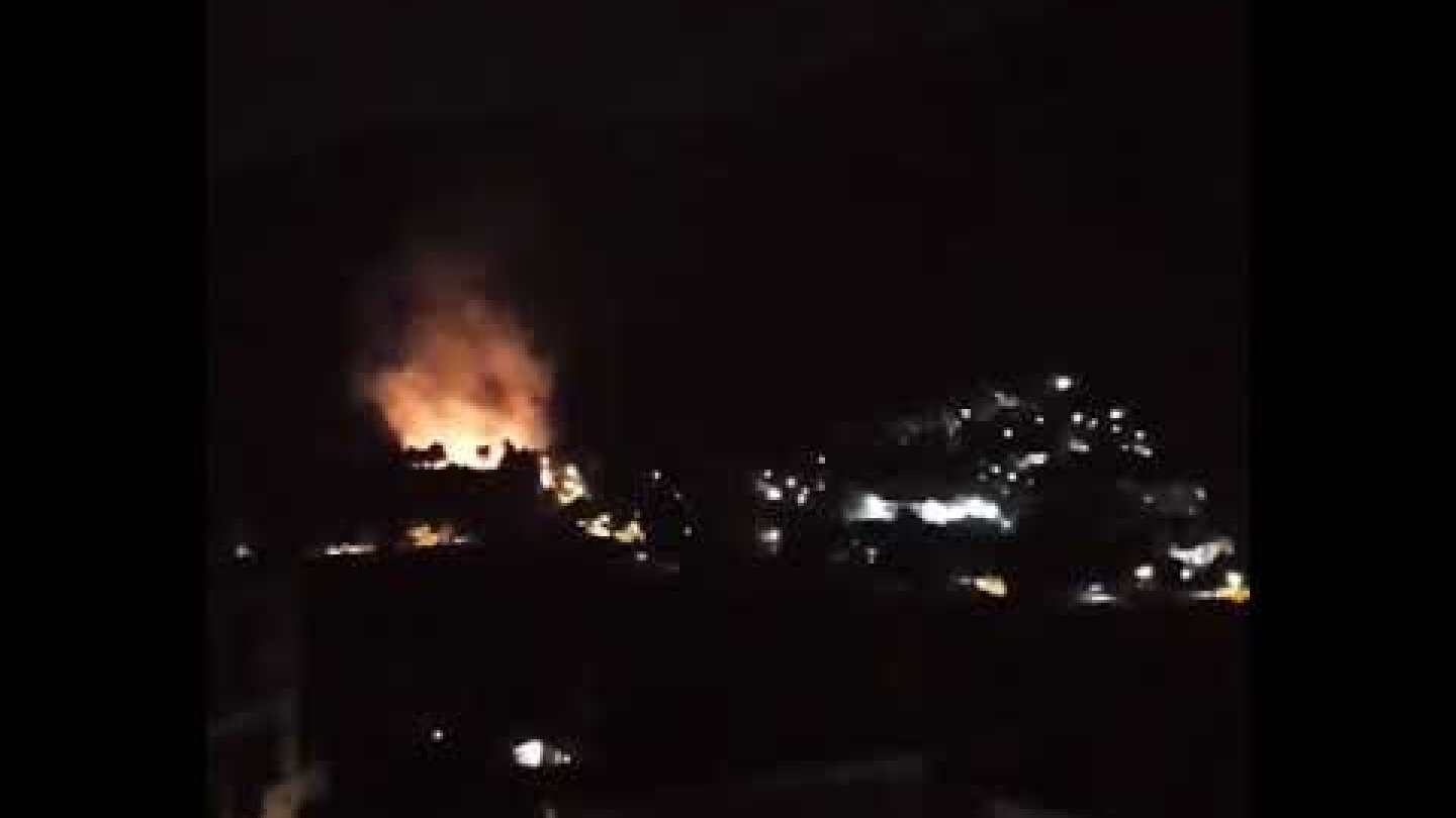 Καίγεται ο Διόνυσος Αττικής