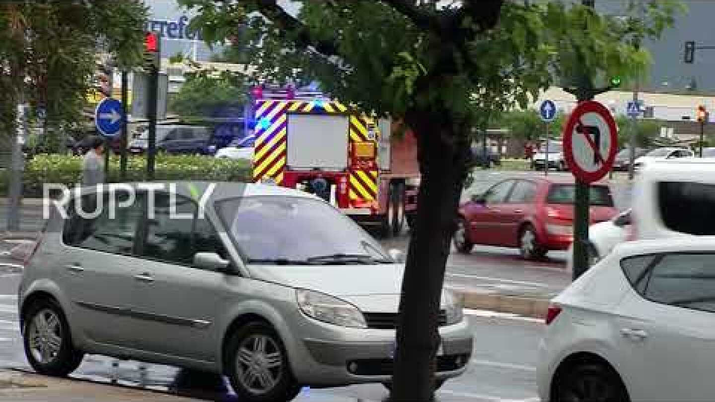 Spain: Authorities issue red alert amid heavy flooding in Murcia