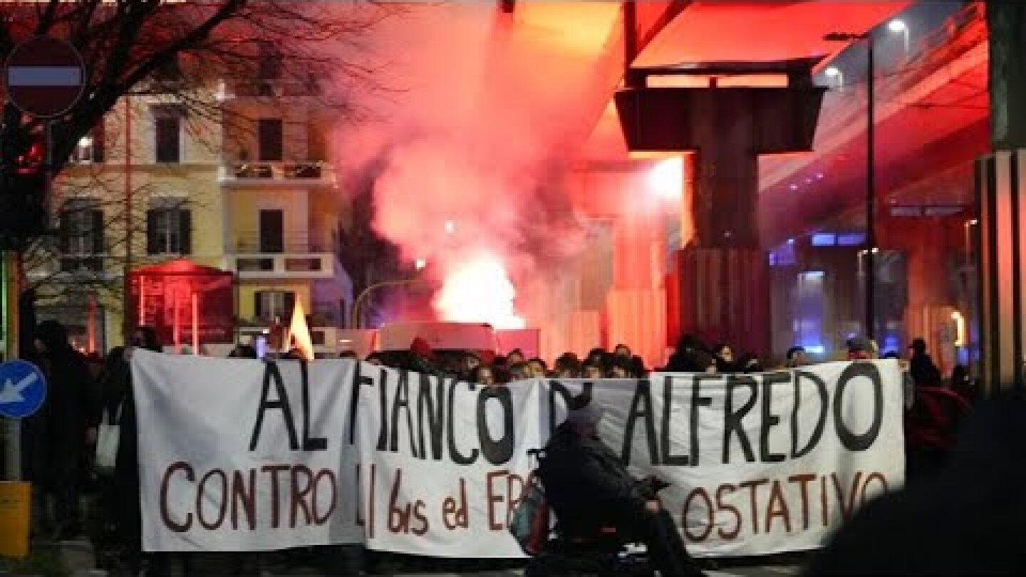 Ιταλία: Συγκρούσεις αστυνομίας- αναρχικών για τον Αλφρέντο Κοσπίτο