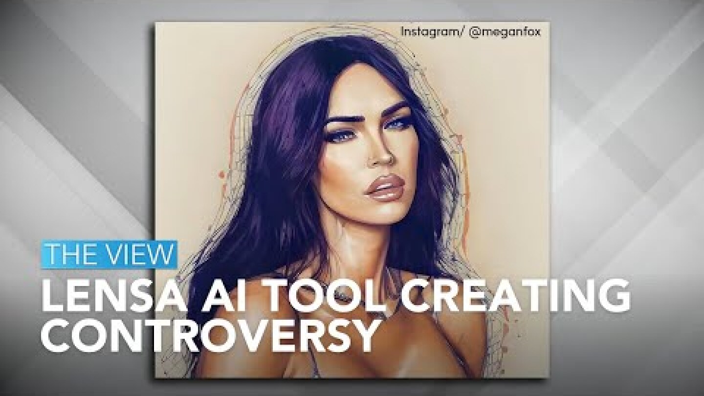 Lensa AI Tool Creating Controversy | The View