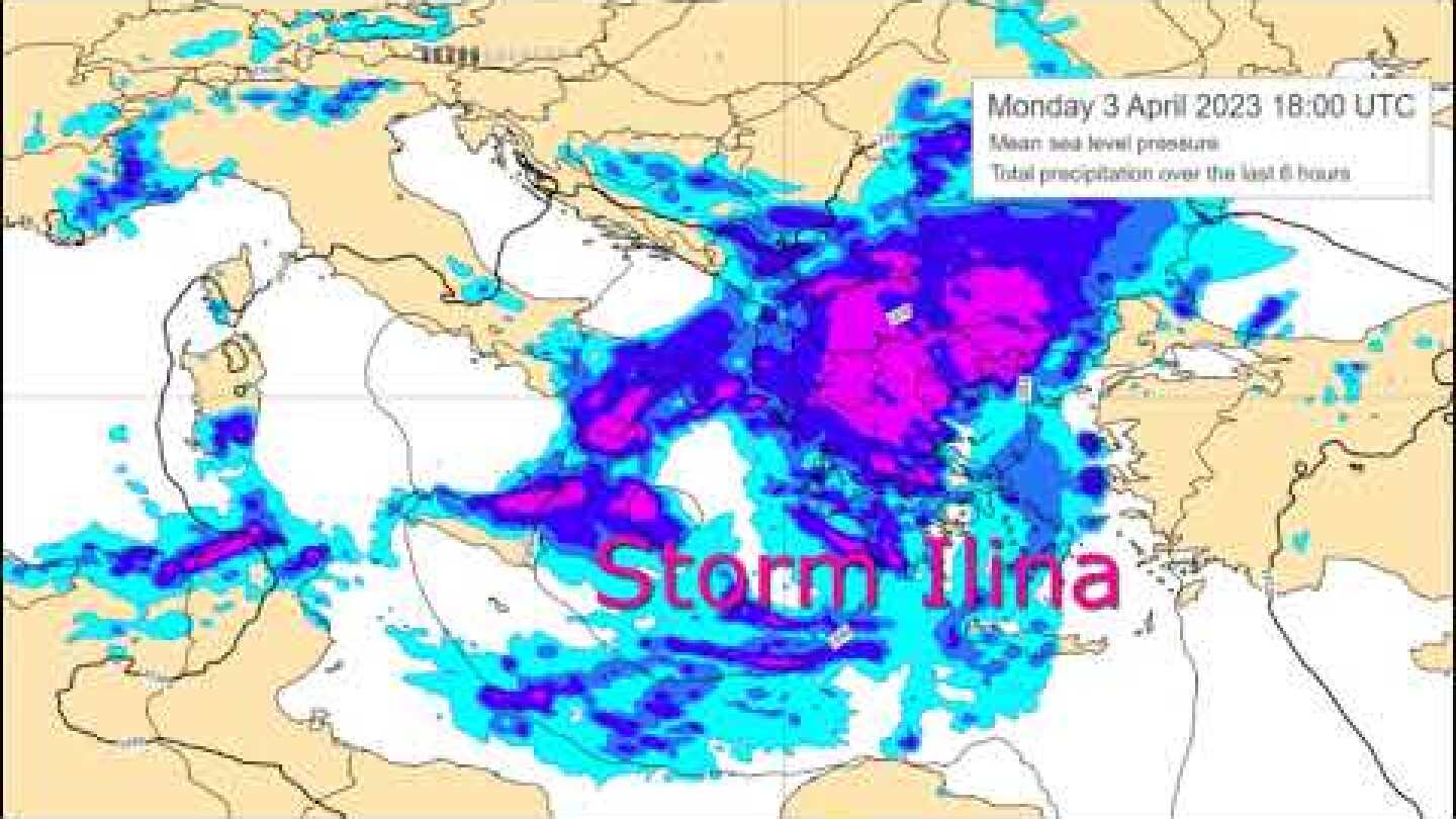 Storm Ilina 2 April 2023