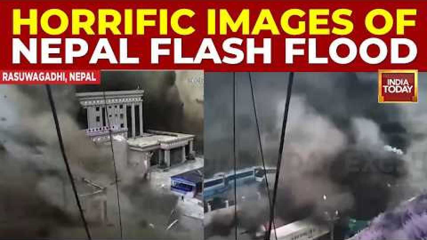 Shocking Video On Nepal Flash Flood: UP & Bihar On High Alert; Over 100 Indian Tourists Missing