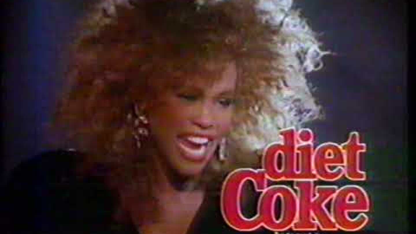 1986 Diet Coke "Whitney Houston - Just for taste of it"  TV Commercial